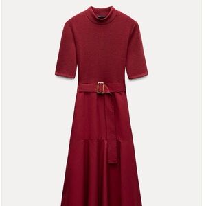 Burgundy, black, white